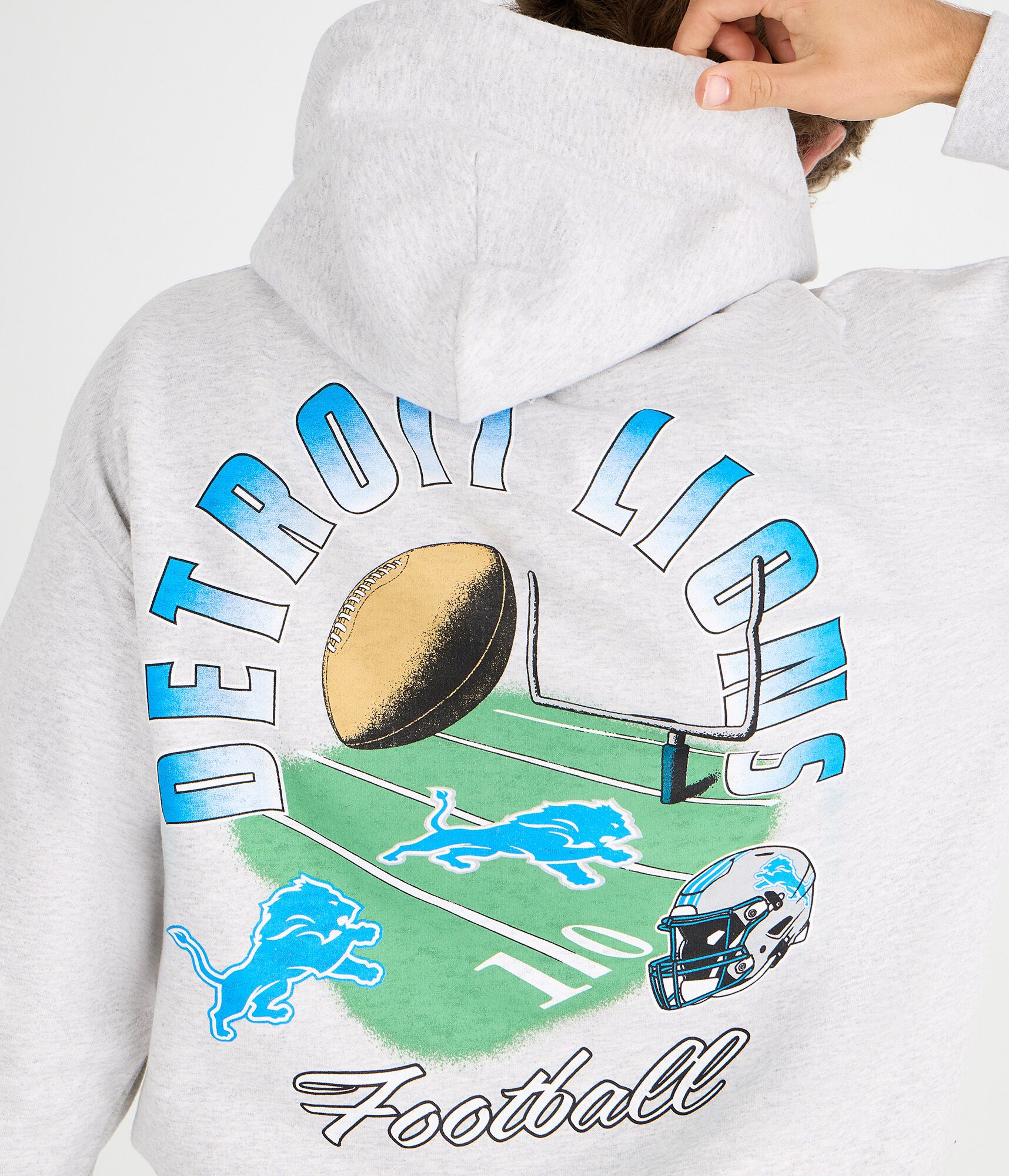 Detroit Lions Field Goal Pullover Hoodie