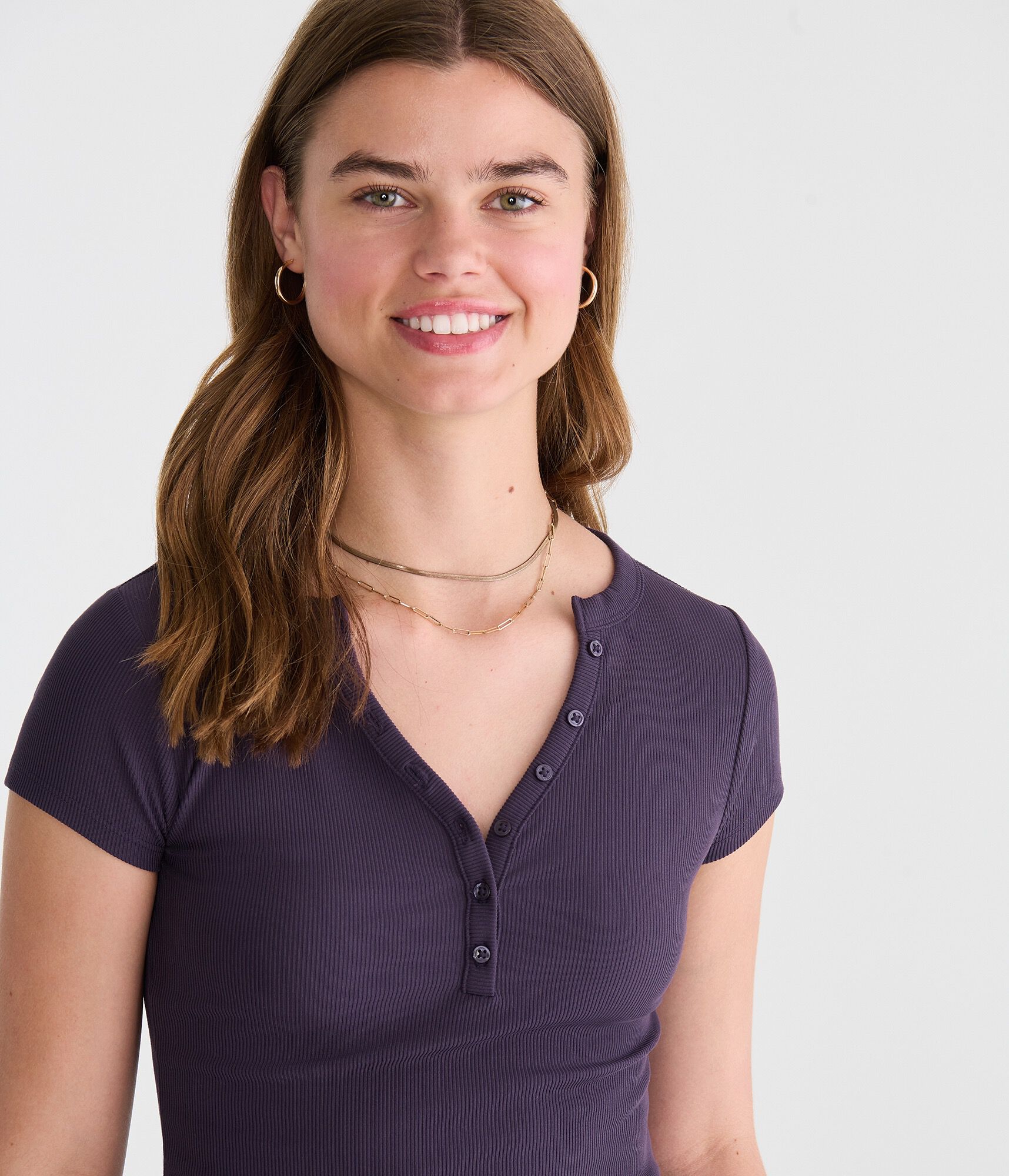 Buttery Soft V-Neck Henley