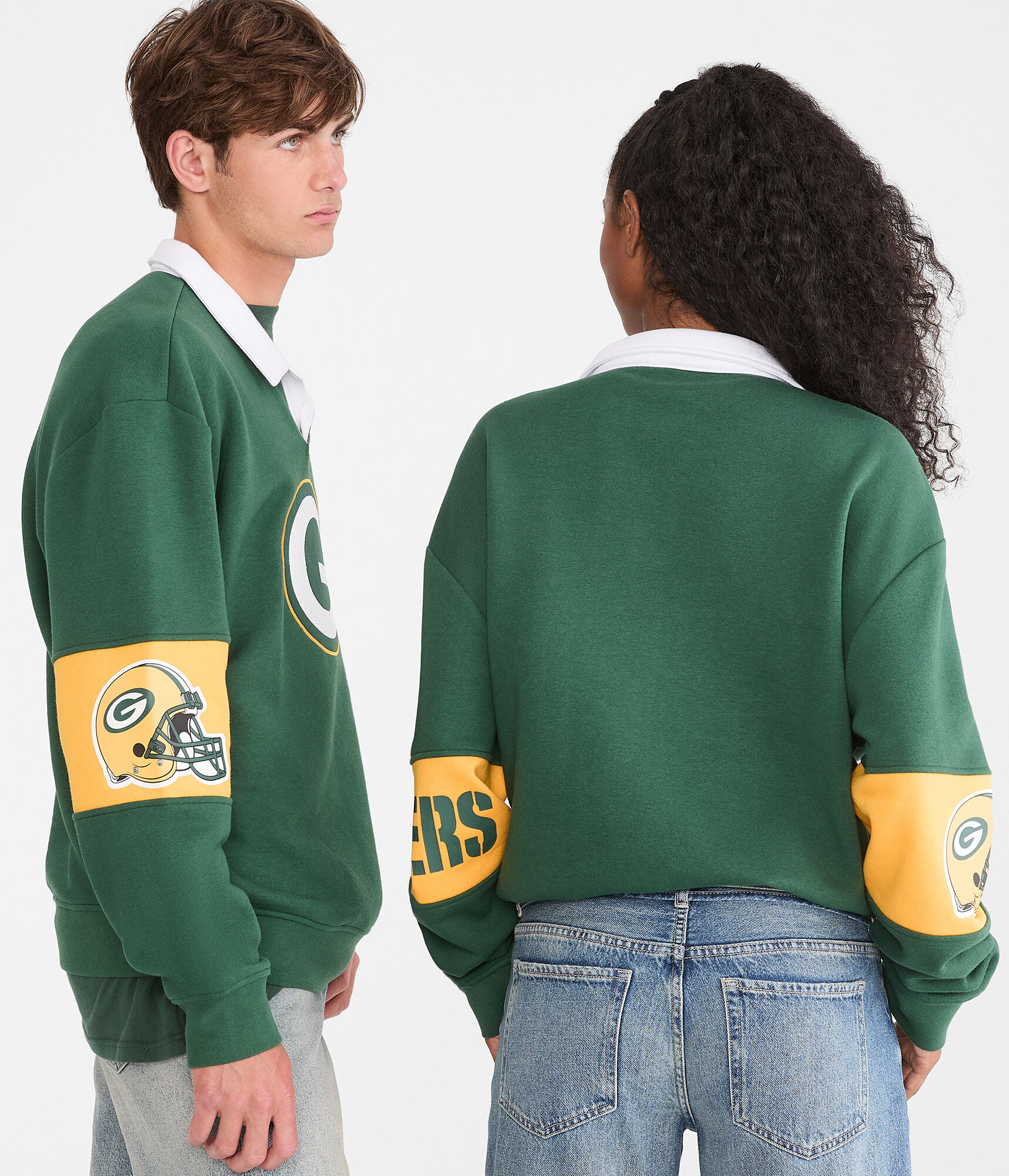 Green Bay Packers Rugby Sweatshirt