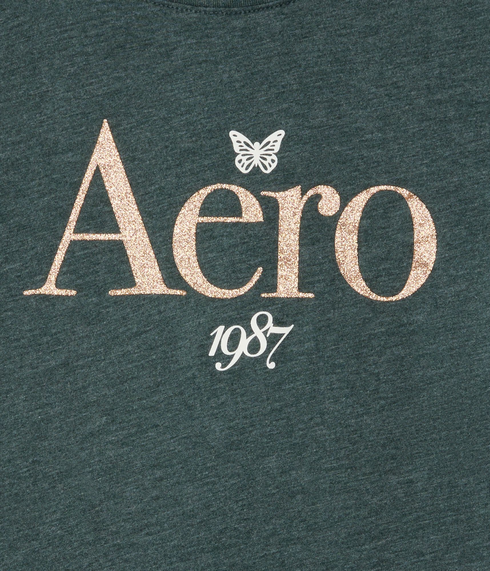 Aero 1987 Glitter Graphic Tee