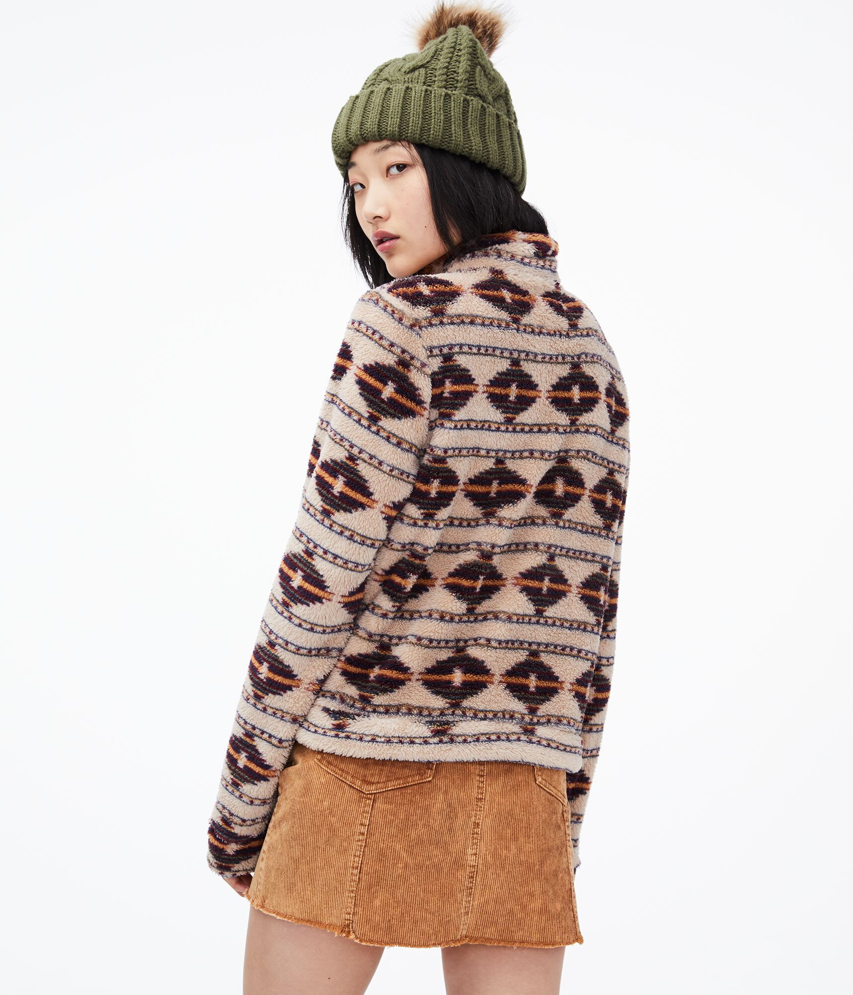 Southwest Fleece Quarter-Zip Pullover Jacket