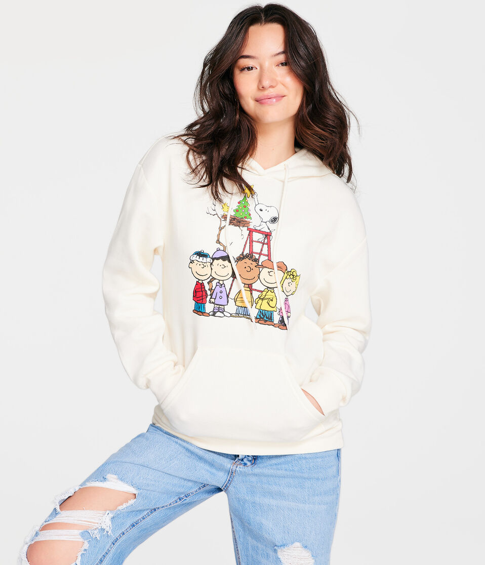 Peanuts Group Christmas Pullover Hoodie
