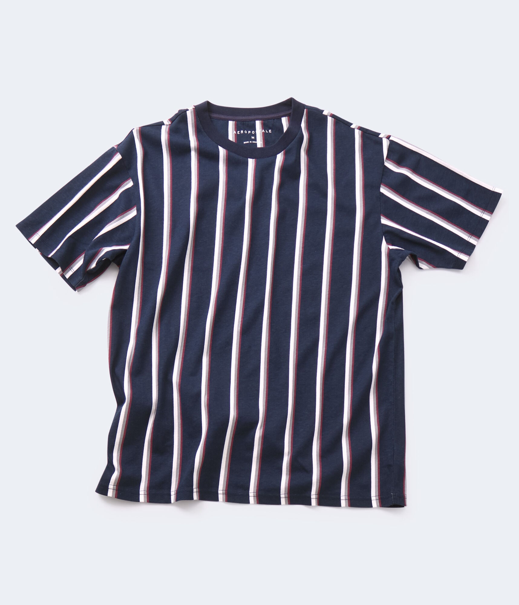 Vertical Stripe Loose Fit Tee Vertical Stripe Loose Fit Tee