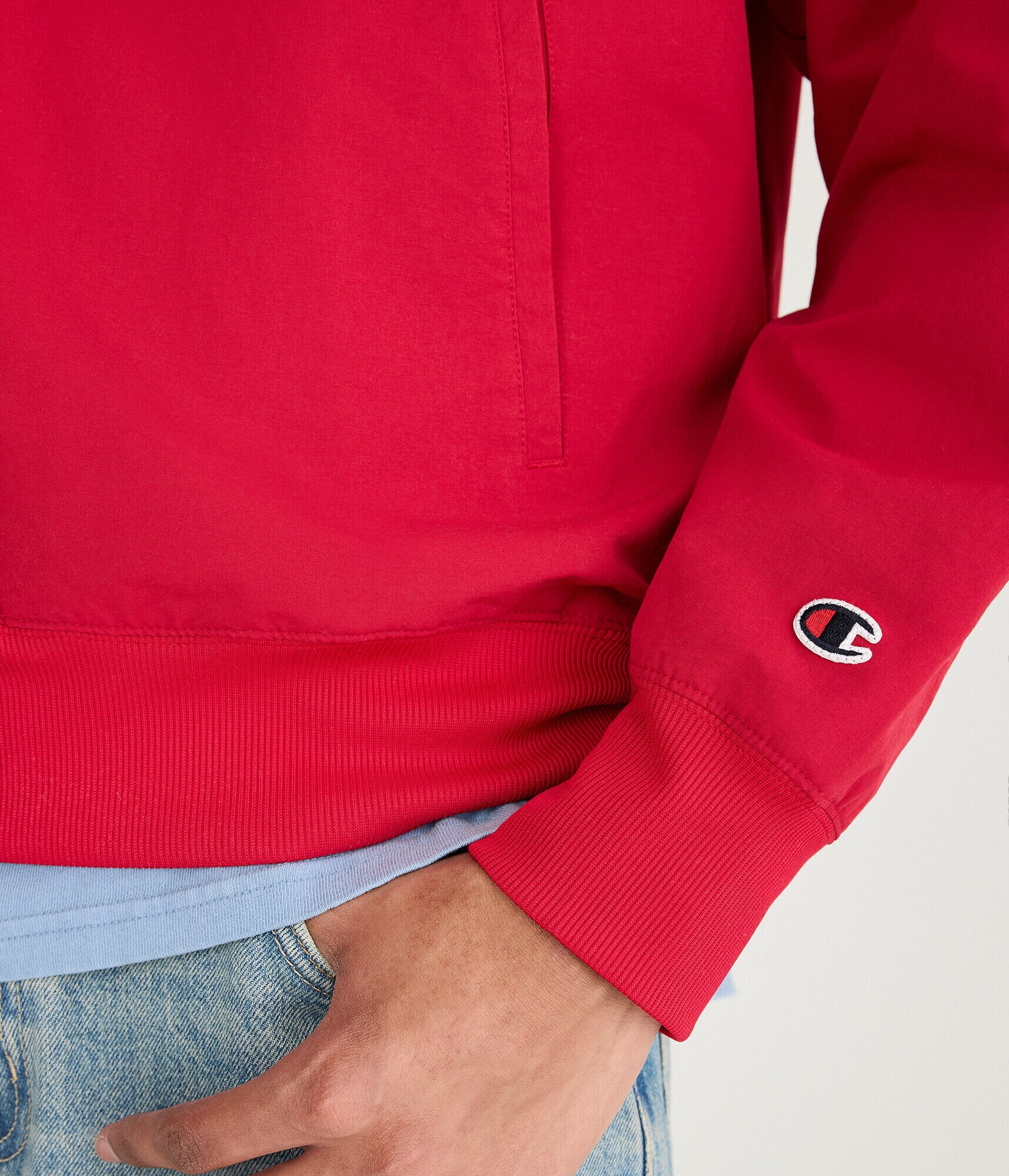 Champion Quarter-Zip Mock-Neck Pullover