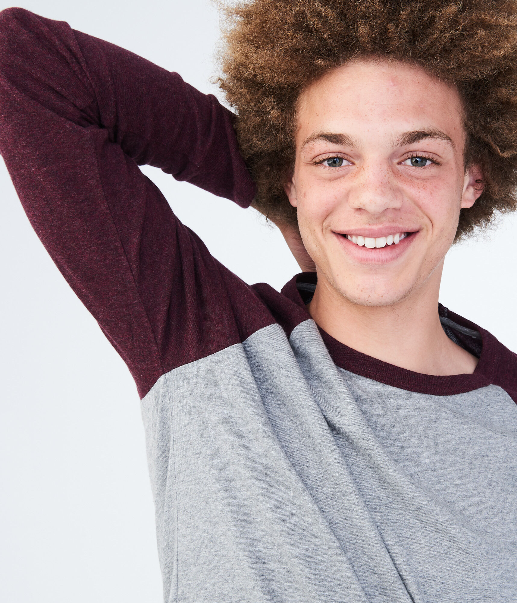 Long Sleeve Raglan Baseball Tee