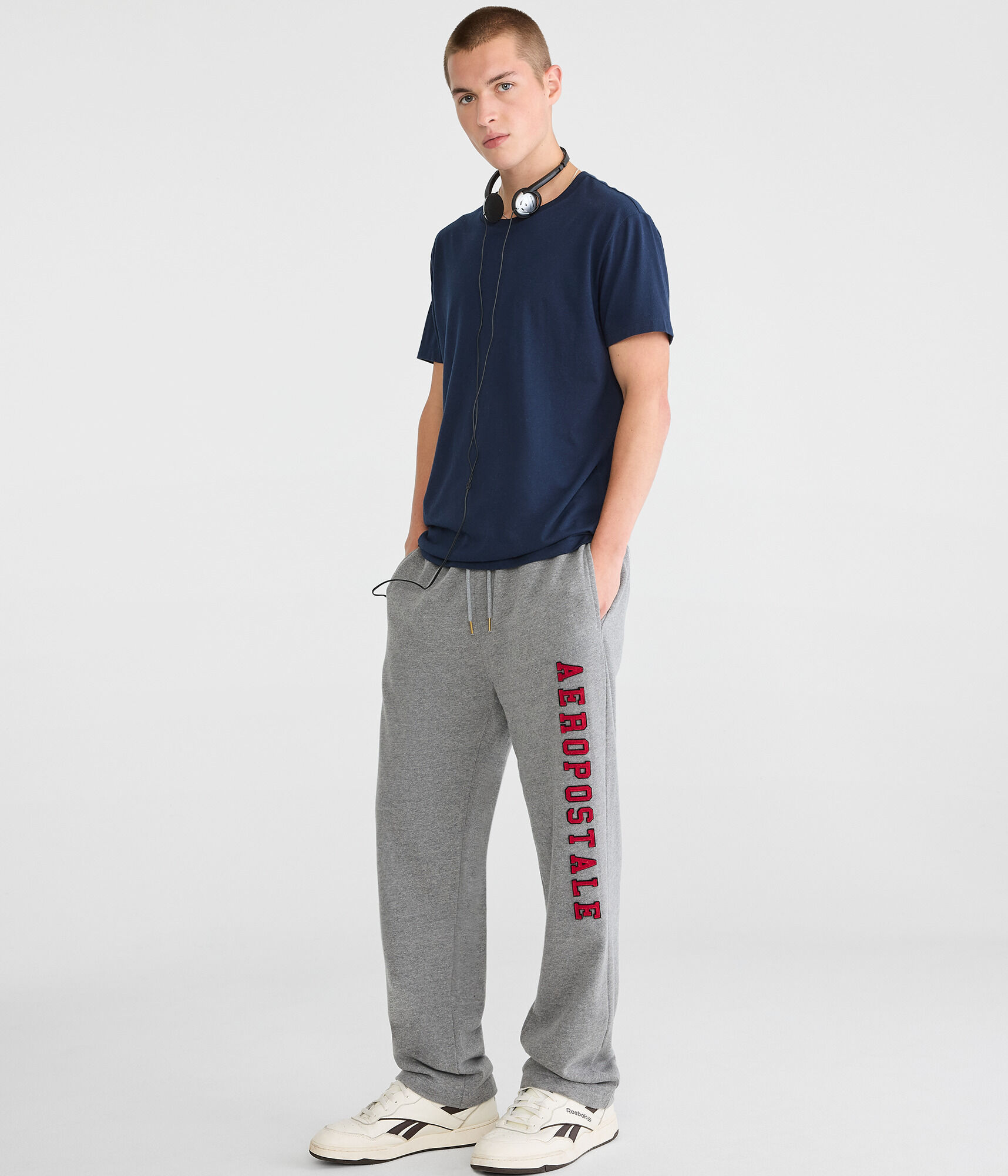Aeropostale Heritage Fleece Straight Leg Sweatpants