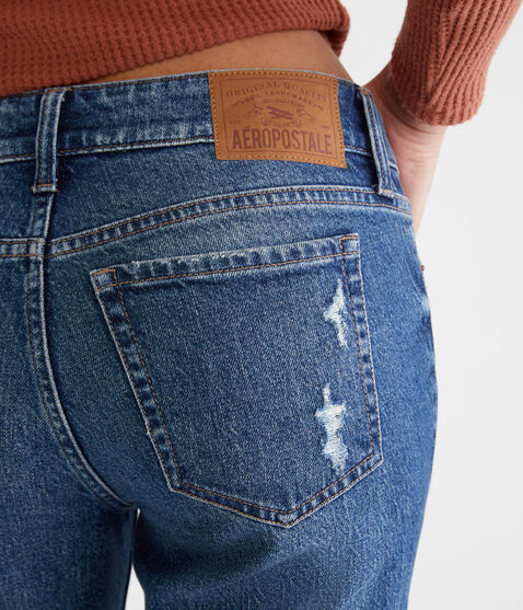 Mid-Rise Straight Ankle Jean Mid-Rise Straight Ankle Jean
