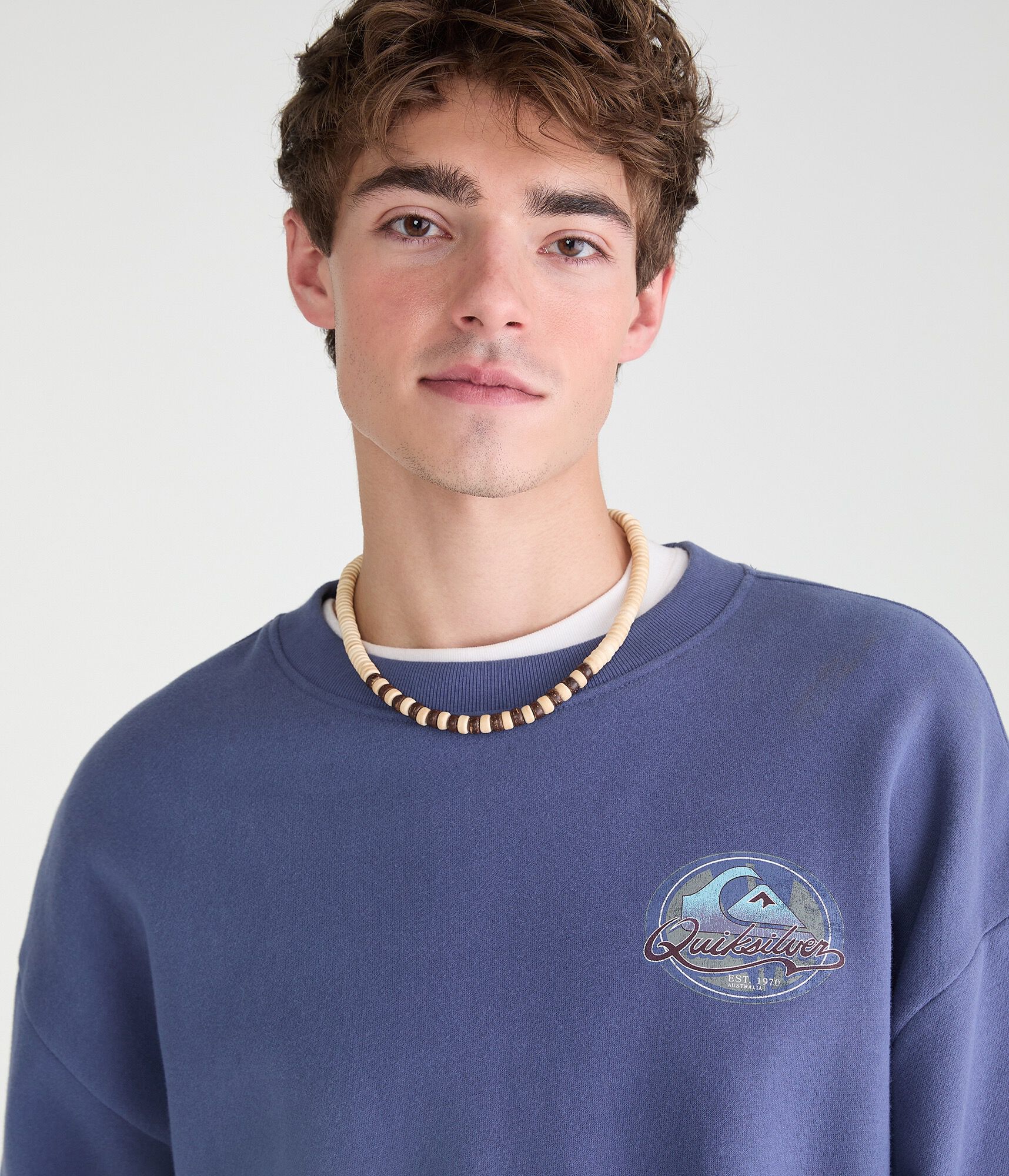 Quiksilver Logo Crew Sweatshirt