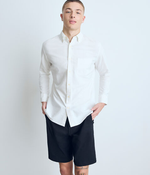Long Sleeve Oxford Shirt