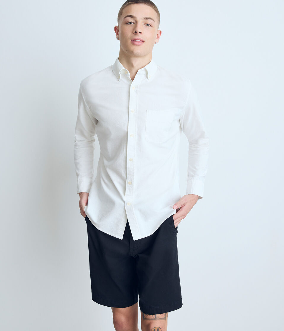 Long Sleeve Oxford Shirt