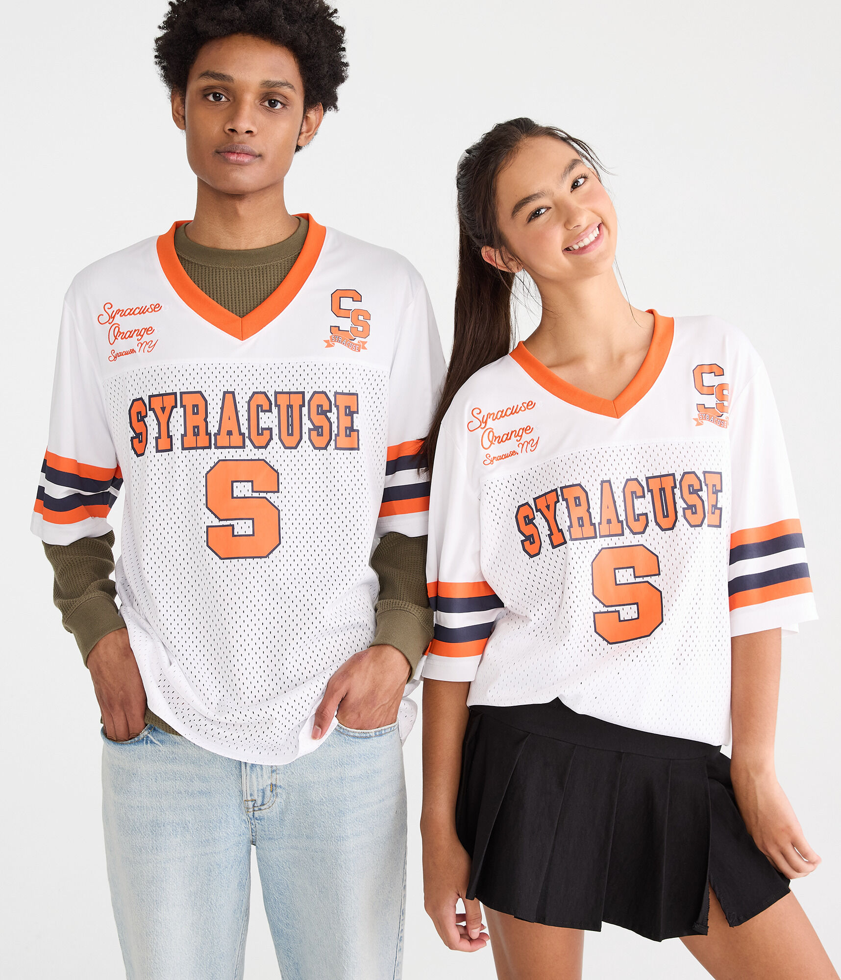 Syracuse Orange Mesh Top