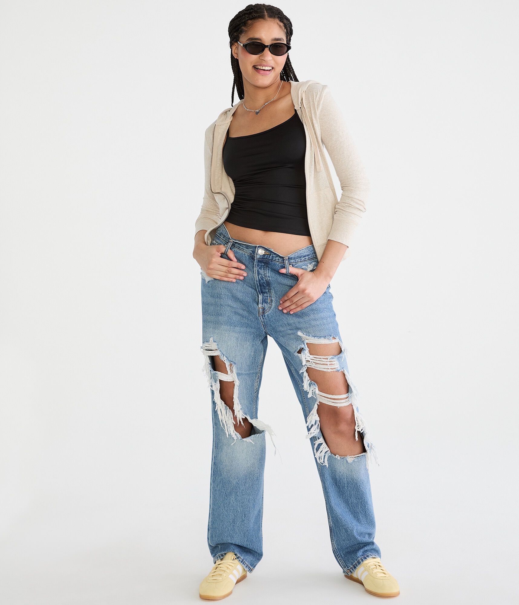 Lightweight Full-Zip Hoodie