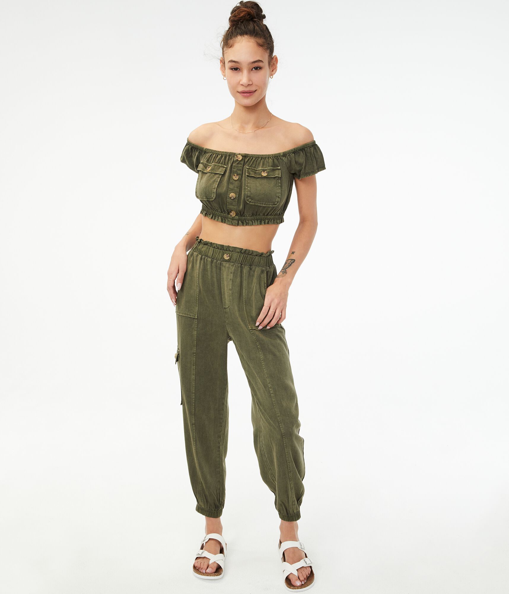 aeropostale cargo joggers