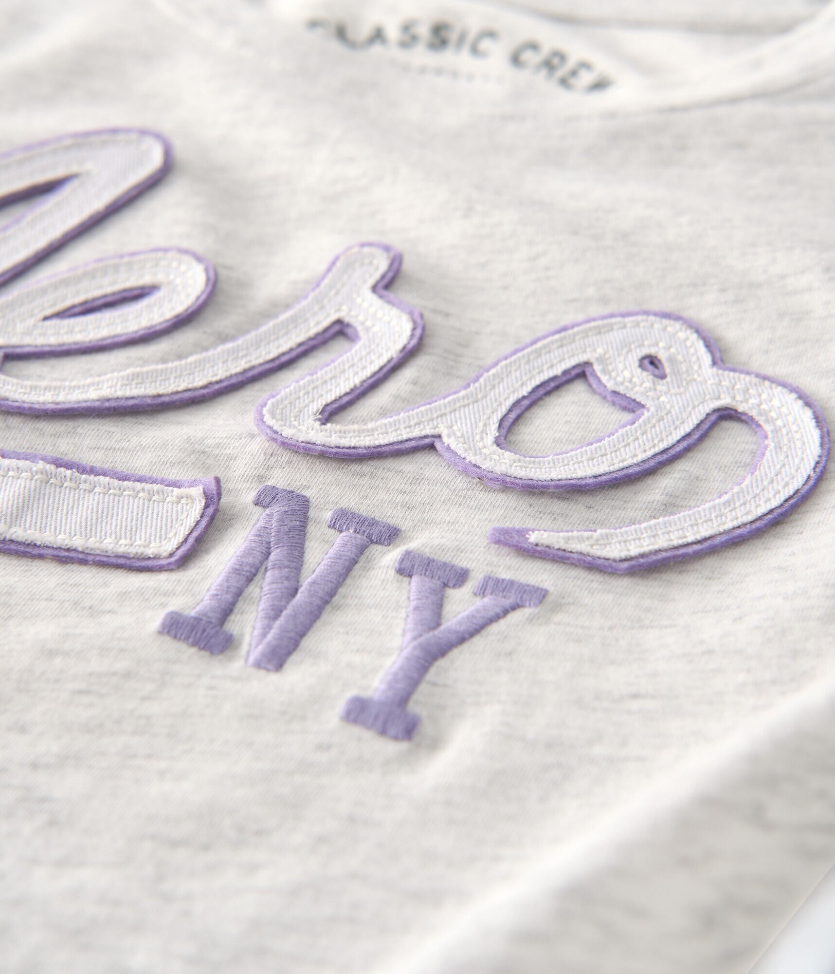 Aero Script Appliqu&eacute; Graphic Tee