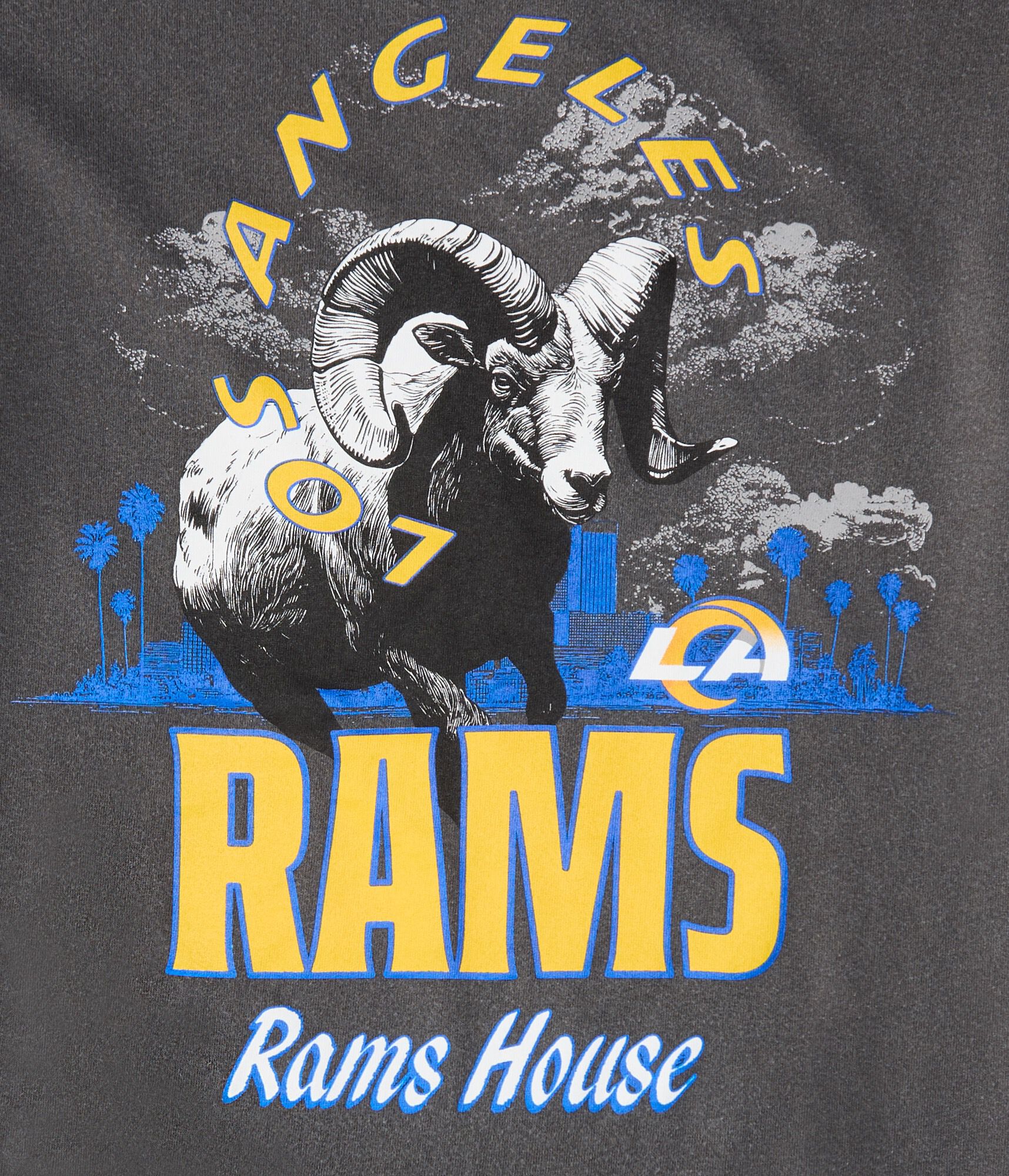 Los Angeles Rams Mascot Relaxed Graphic Tee