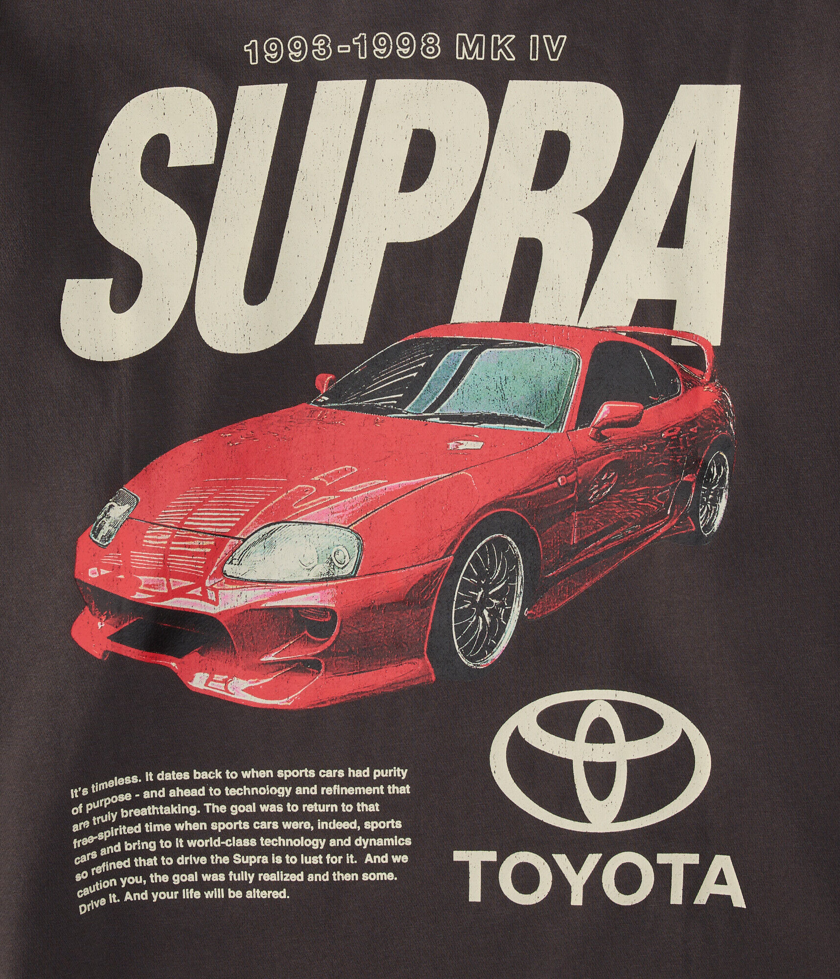 Toyota Supra Pullover Hoodie