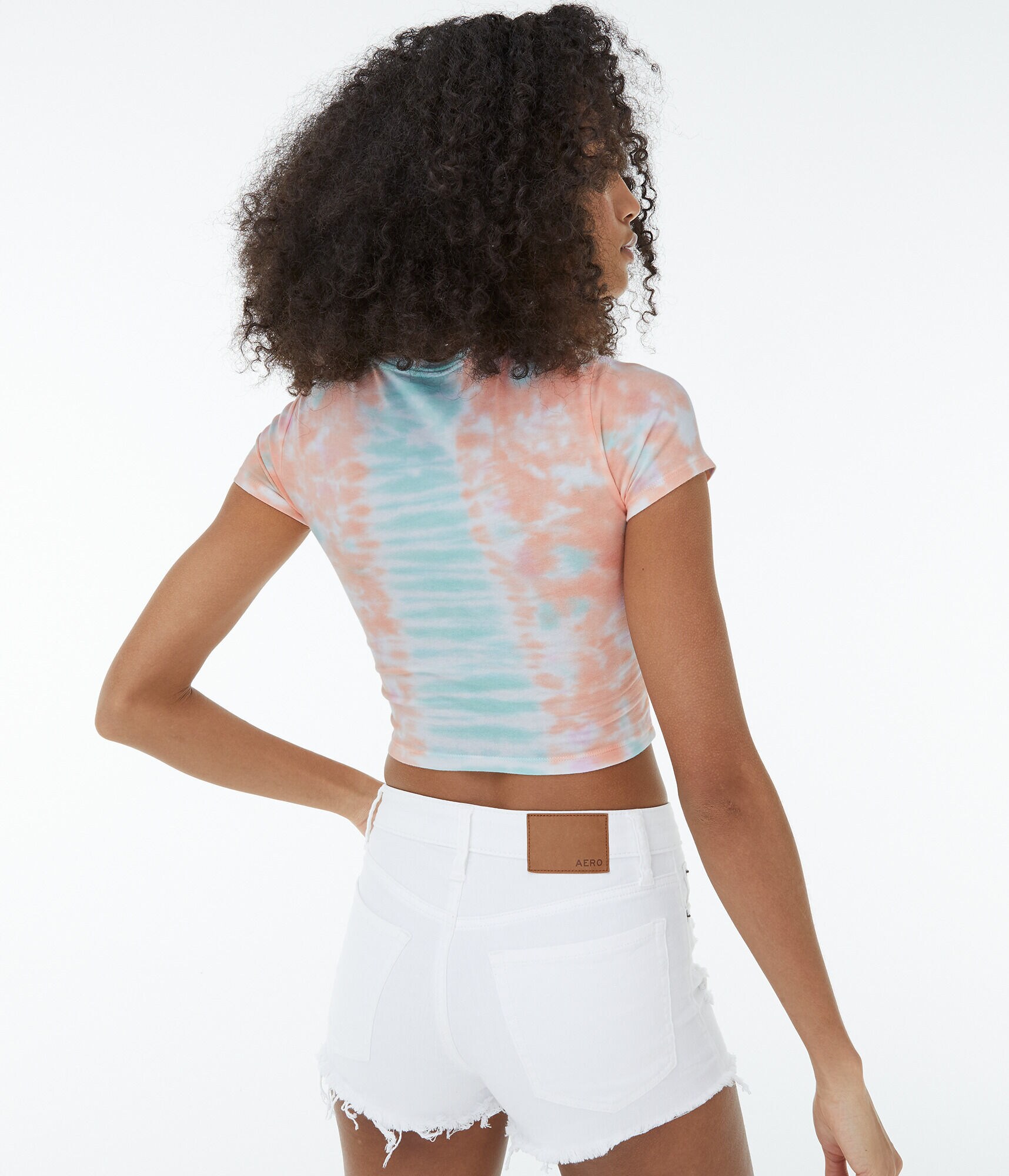 Seriously Soft Tie-Dye Cropped Baby Tee
