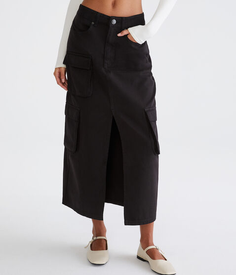 Cargo Maxi Skirt