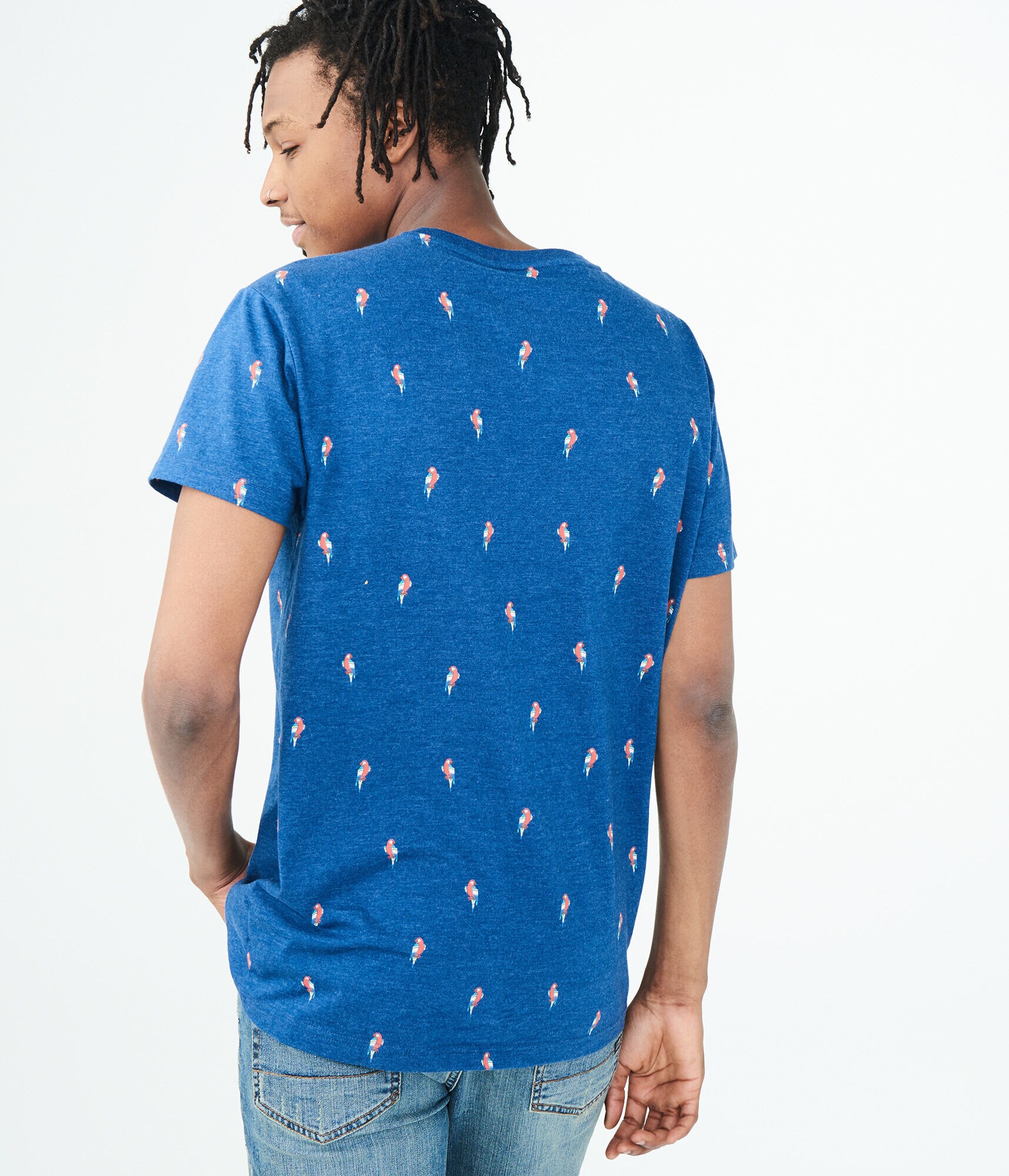 Tropical Bird Graphic Tee