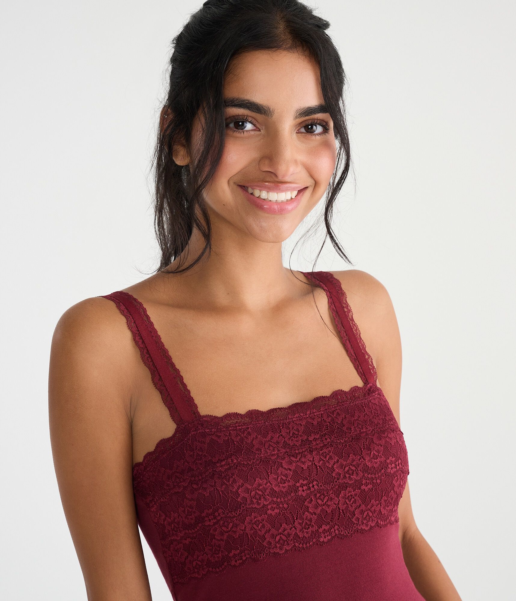 Lace Square-Neck Cami