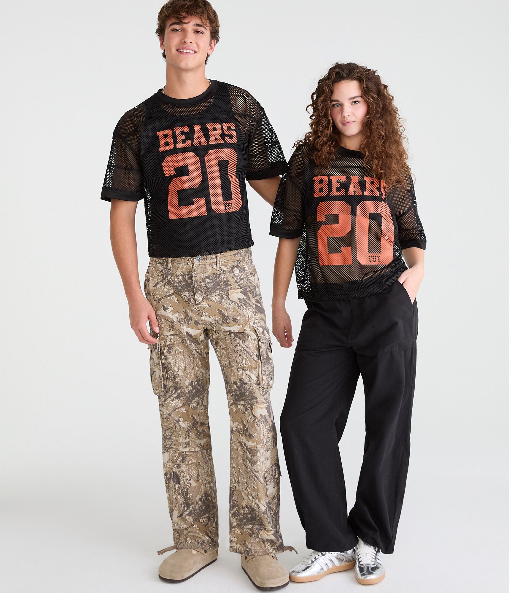 Chicago Bears Boxy Mesh Tee