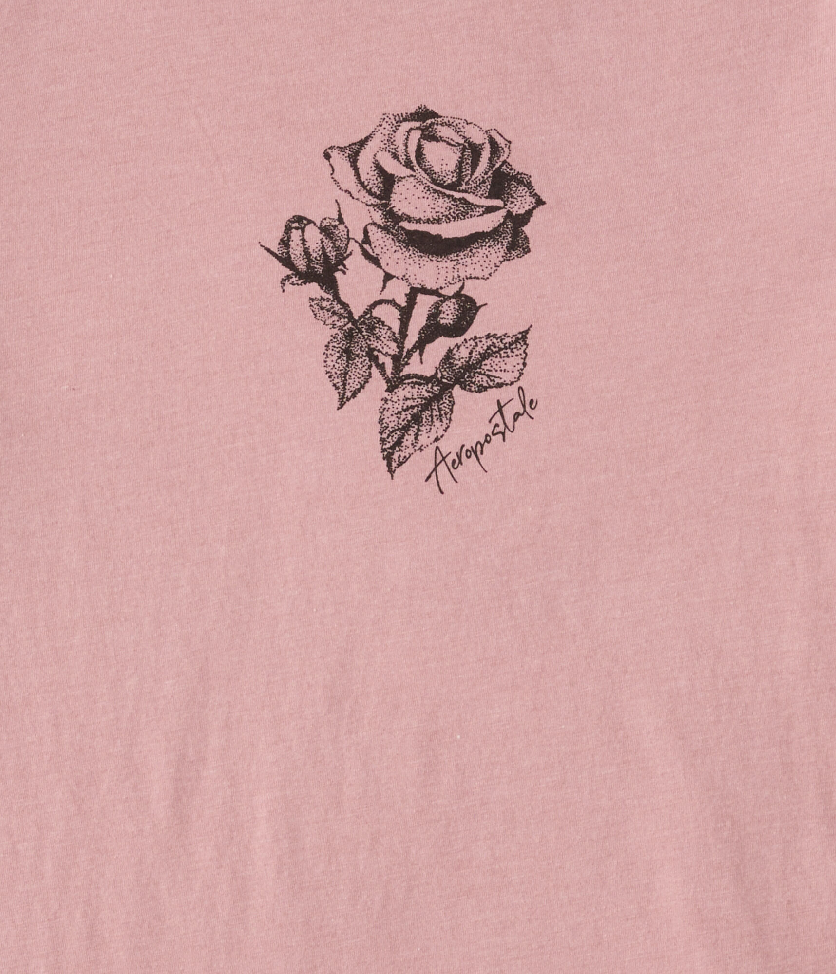 Aeropostale Rose Graphic Tee