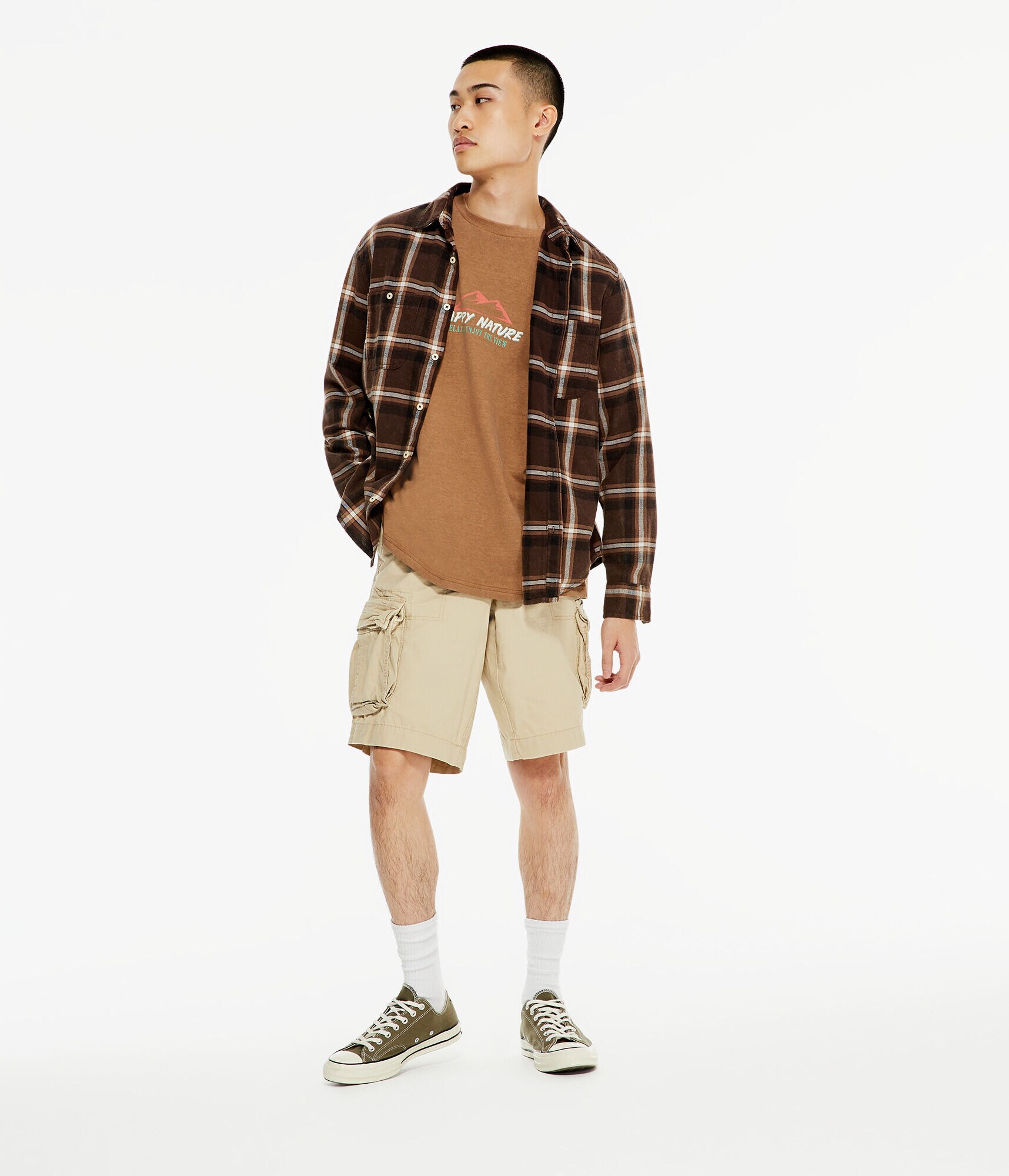 Belted Cargo Shorts 11.5"