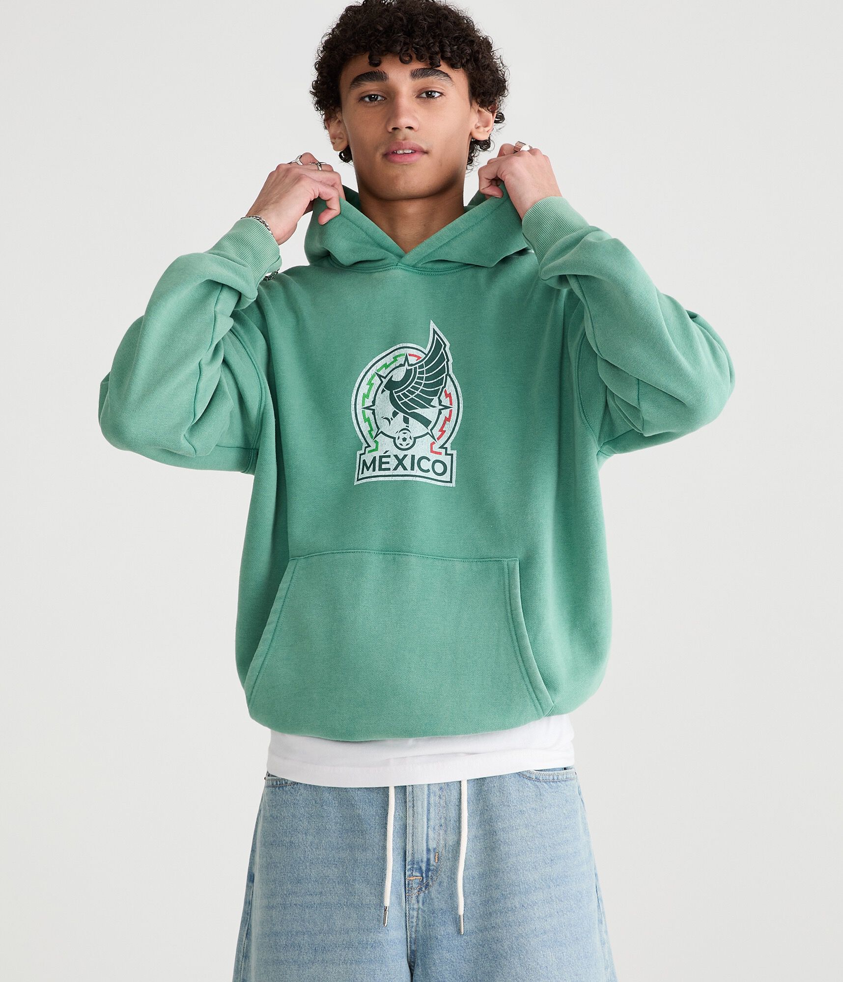 M&eacute;xico El Tricolor Pullover Hoodie
