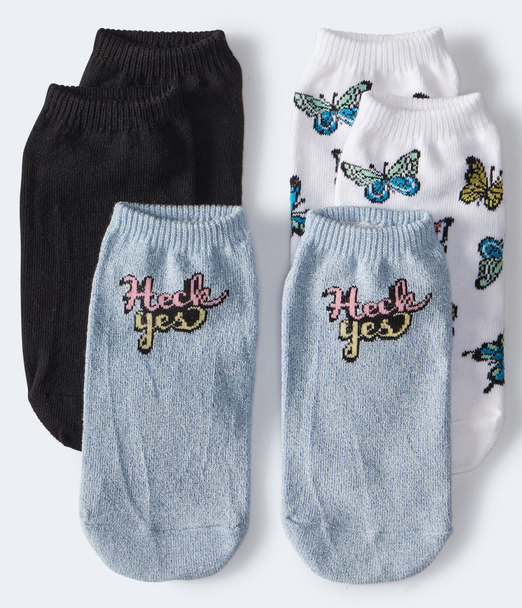 Heck Yes Ankle Sock 3-Pack***