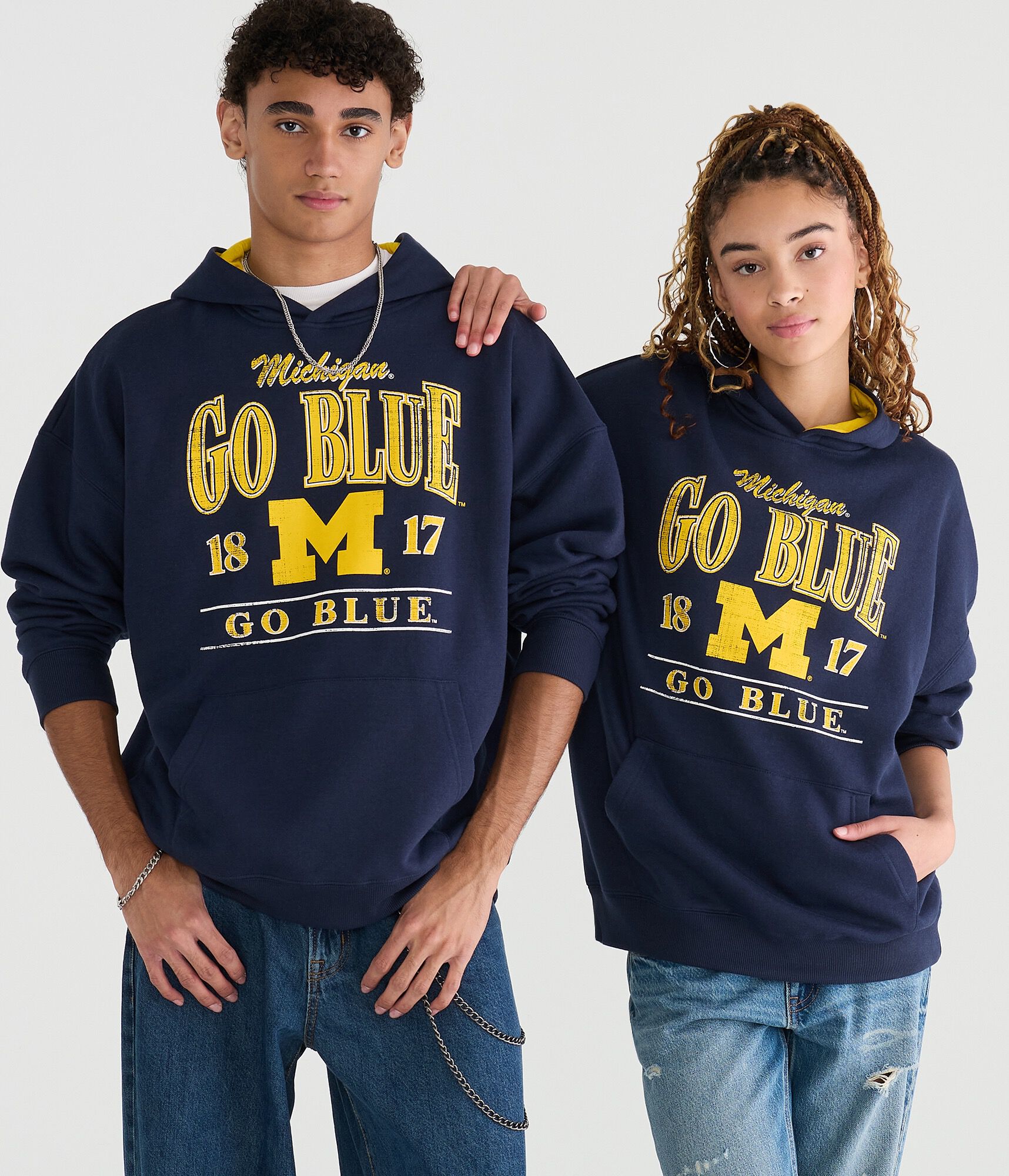 Michigan Wolverines Pullover Hoodie