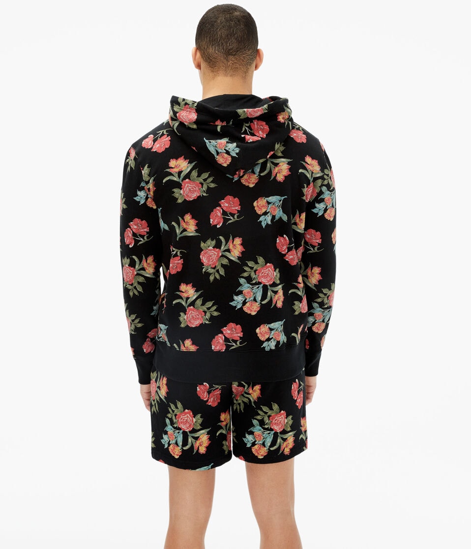 Aero Floral Pullover Hoodie