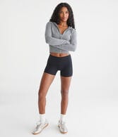 Air Soft Fold-Over Booty Shorts
