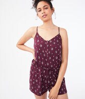 Ikat Button Romper