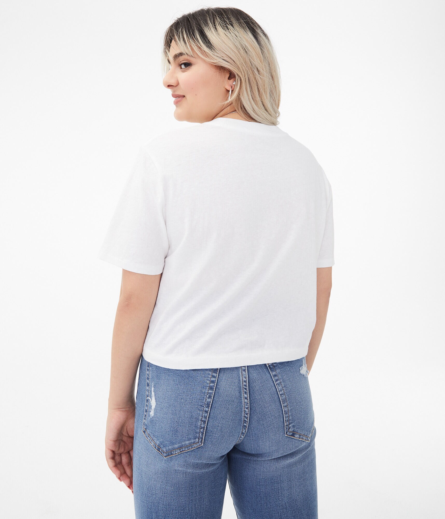 Extra Salty Cropped Boxy Graphic Tee