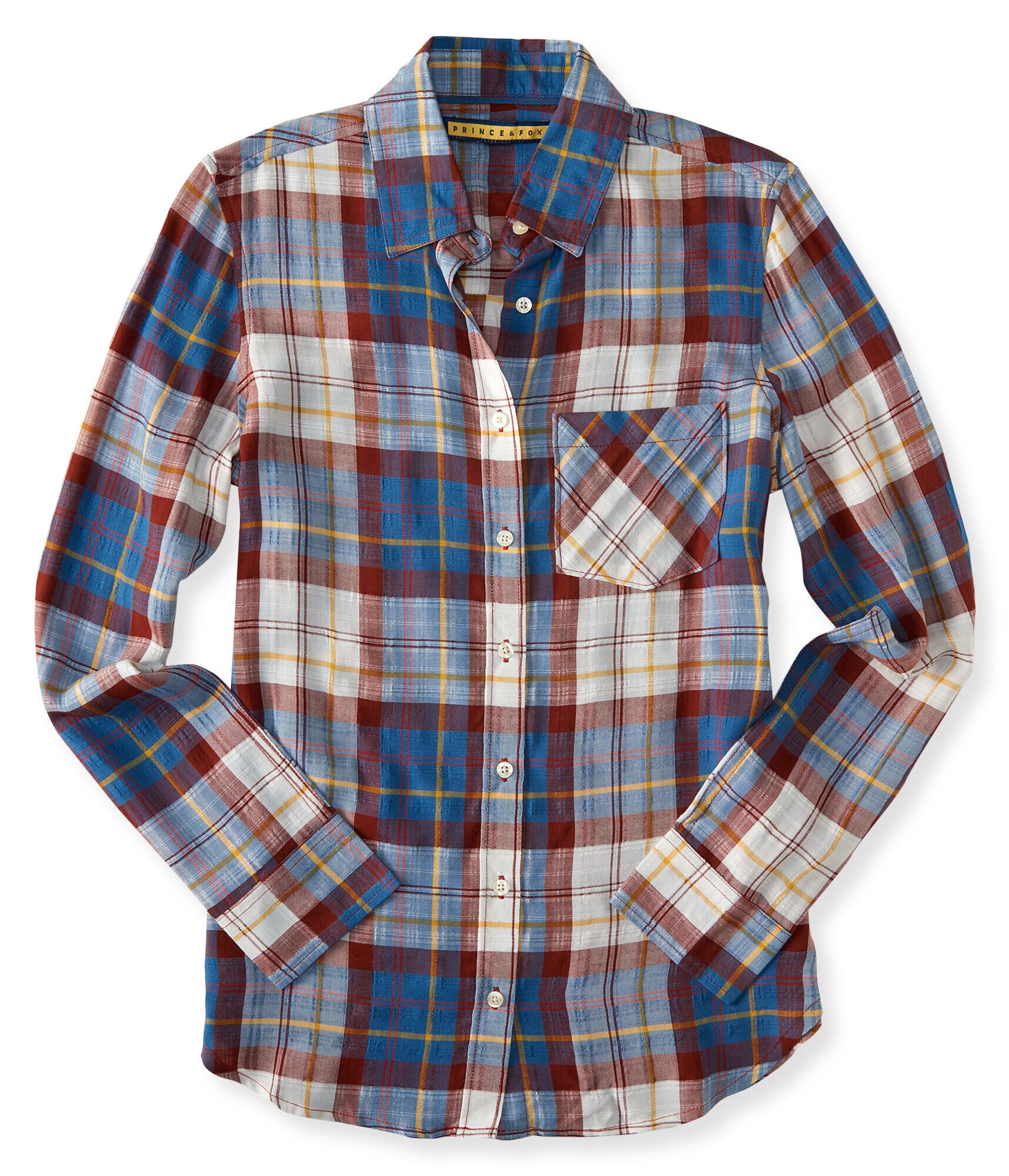 Prince &amp; Fox Plaid Button Down