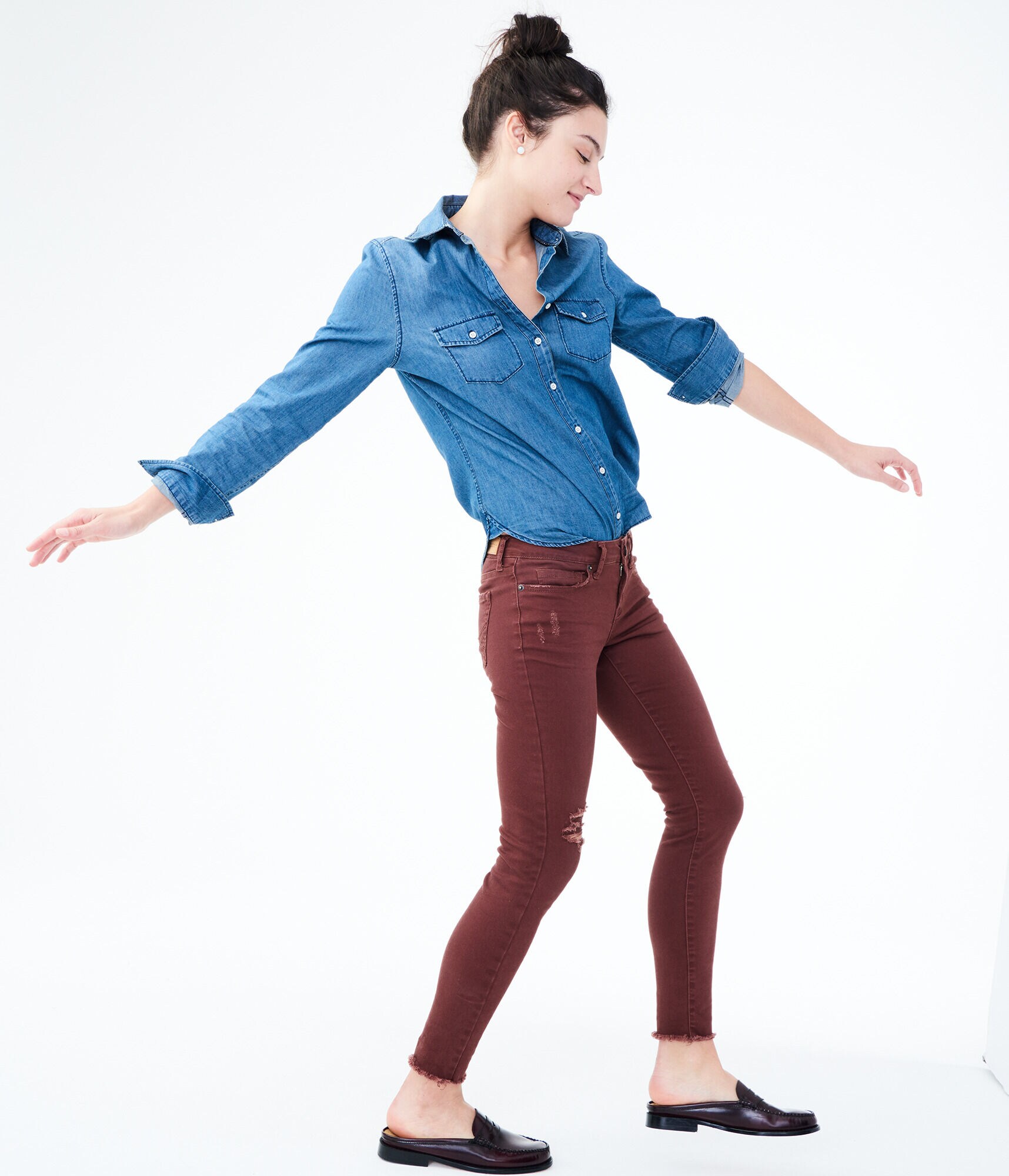 Seriously Stretchy Low-Rise Ankle Jegging