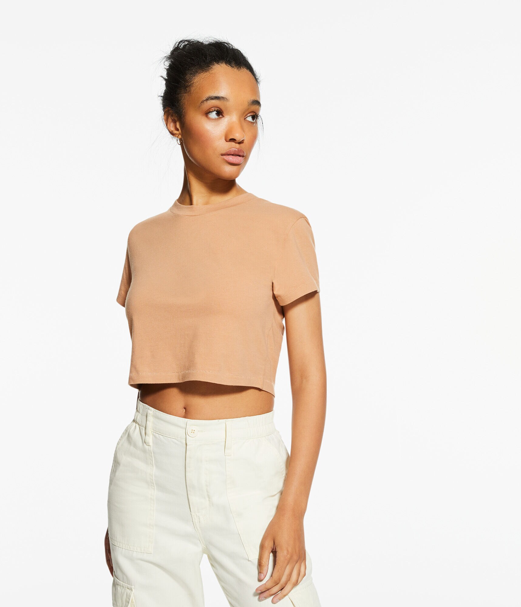 Vintage Cropped Crew Tee