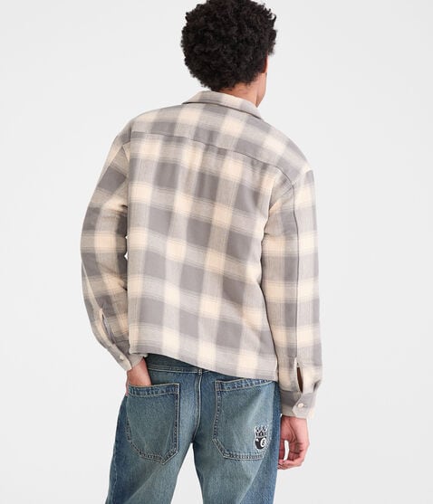 Plaid Boxy Flannel Shacket Plaid Boxy Flannel Shacket
