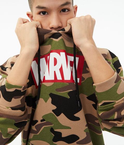 Marvel Camo Pullover Hoodie