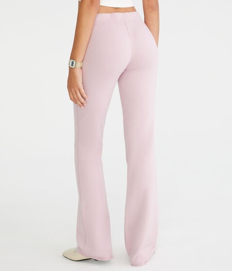 Solid Fit & Flare Sweatpants Solid Fit & Flare Sweatpants