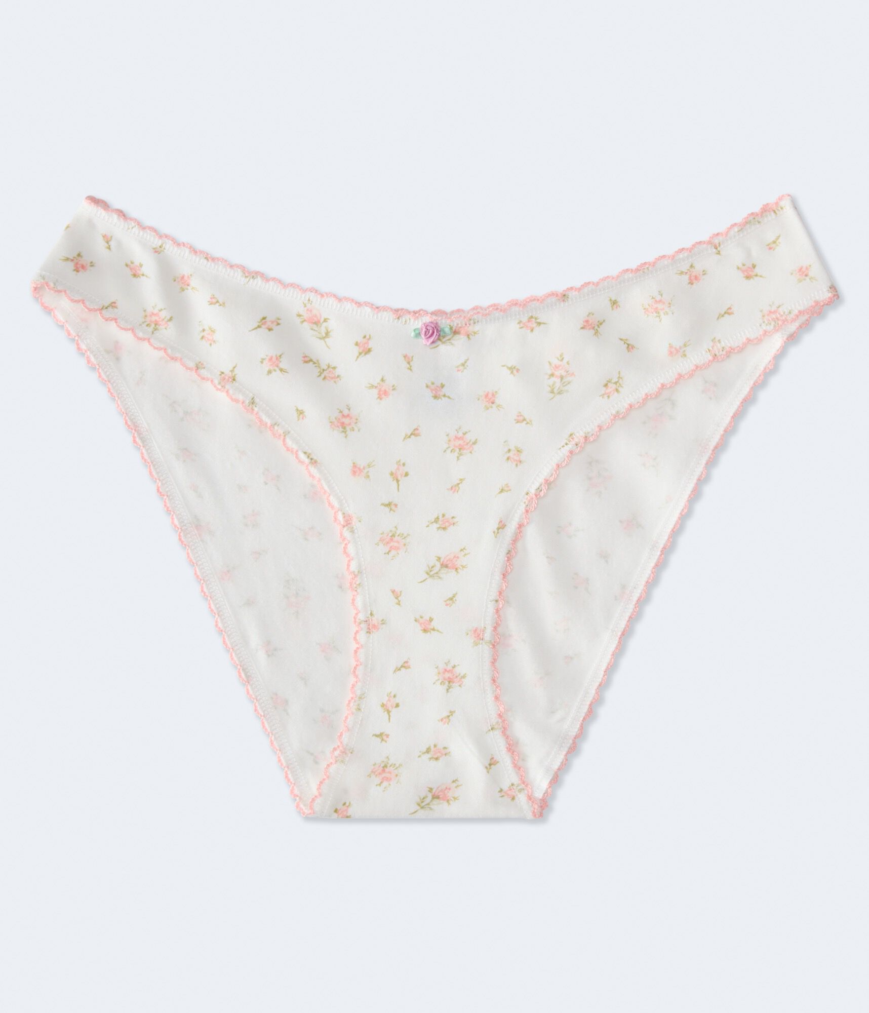 Low-Rise Floral Bikini