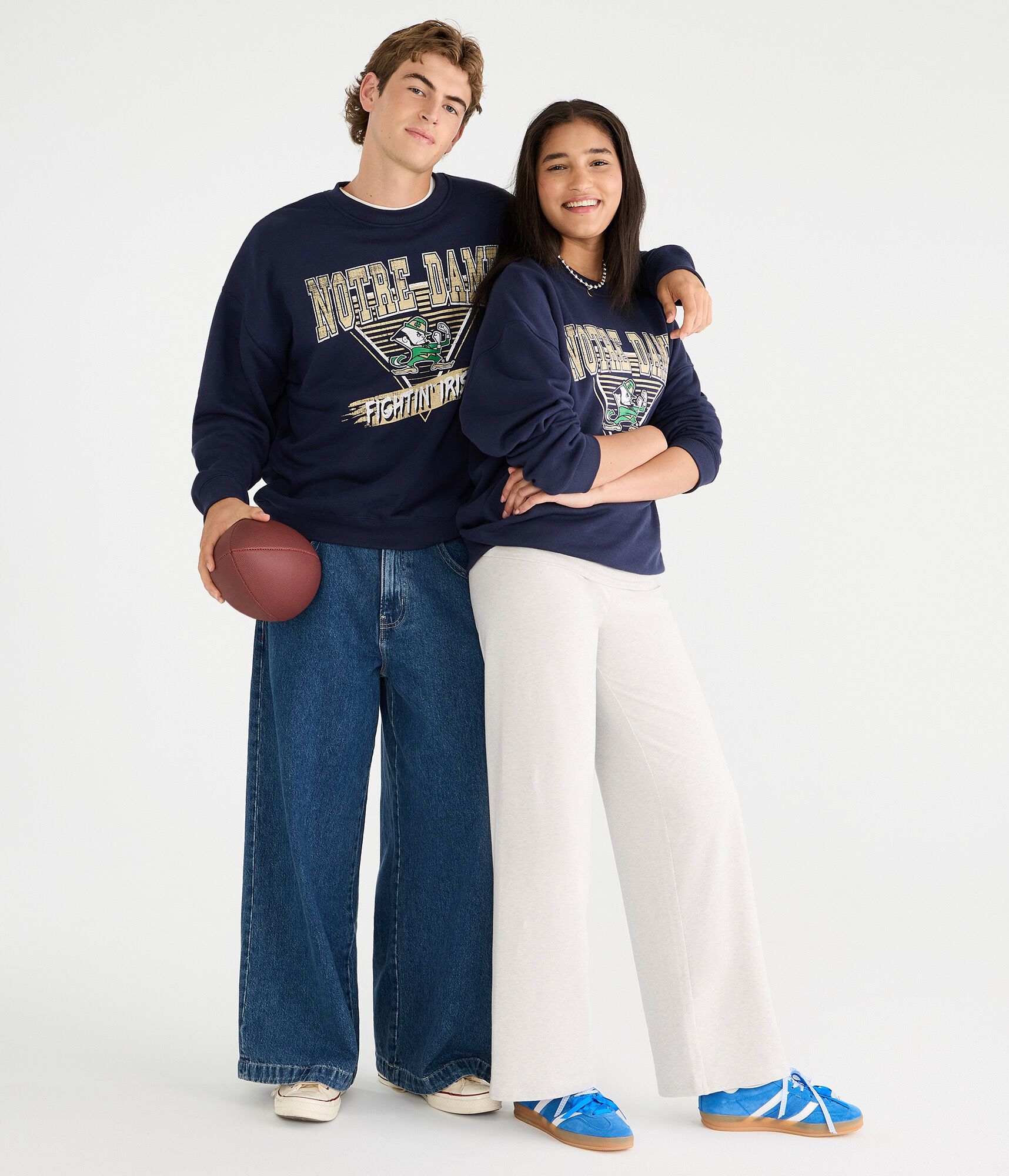 Notre Dame Fightin' Irish Crew Sweatshirt