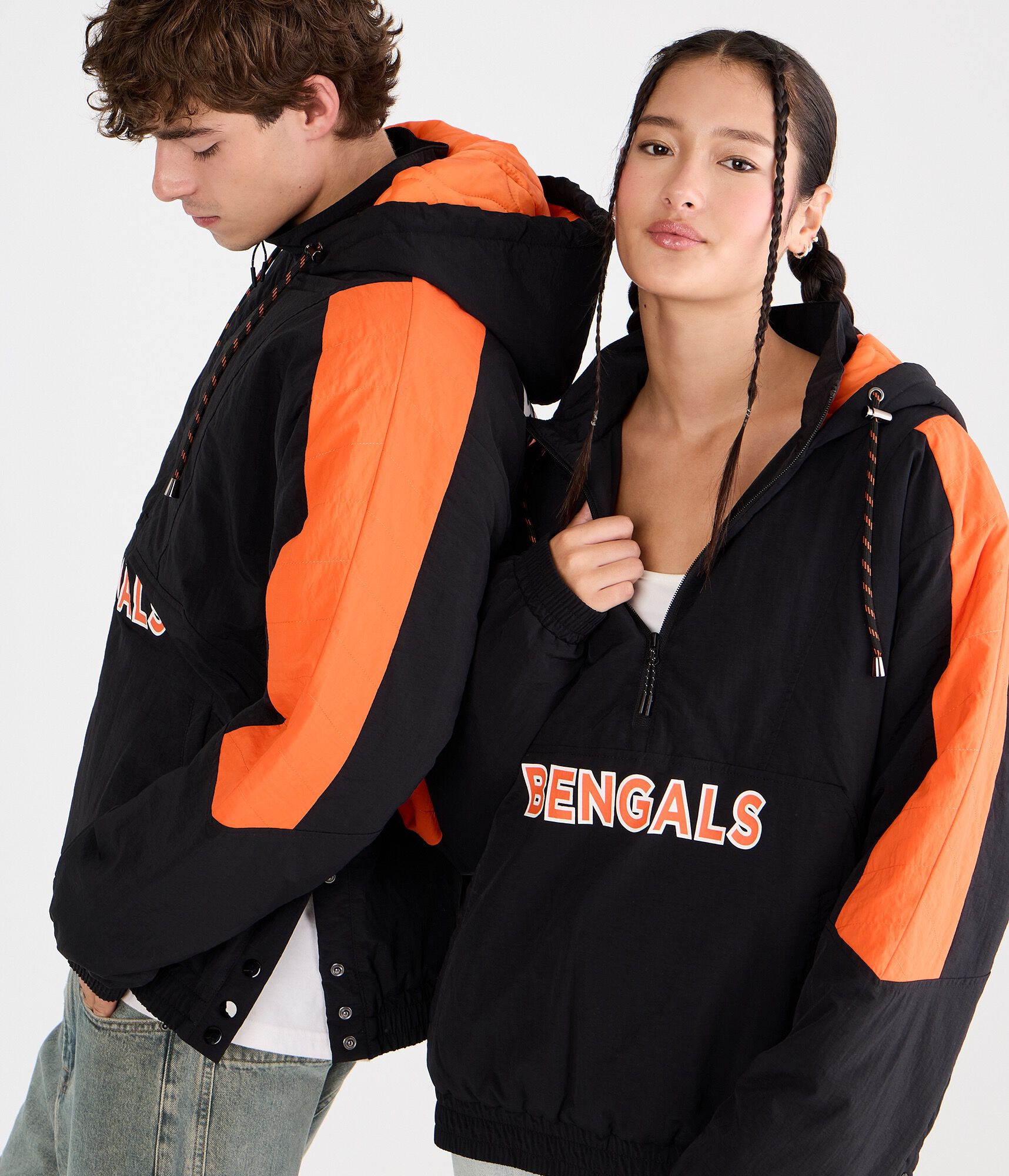 Cincinnati Bengals Hooded Sideline Jacket