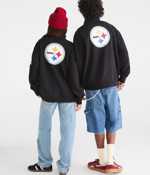 Pittsburgh Steelers Quarter-Zip Sweatshirt Pittsburgh Steelers Quarter-Zip Sweatshirt