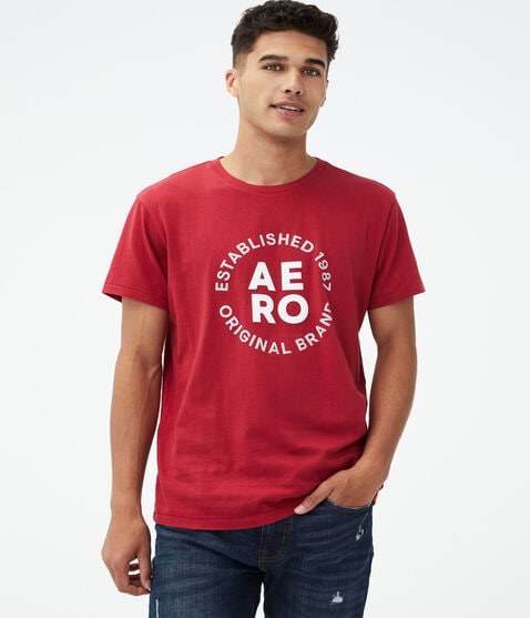 Stacked Aero Circle Graphic Tee Stacked Aero Circle Graphic Tee