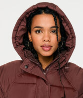 Oversized Quilted Hooded Puffer Jacket