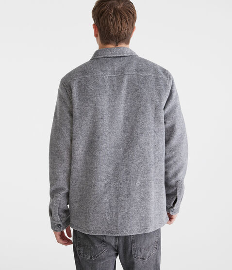 Unlined Heavyweight Flannel Shacket Unlined Heavyweight Flannel Shacket