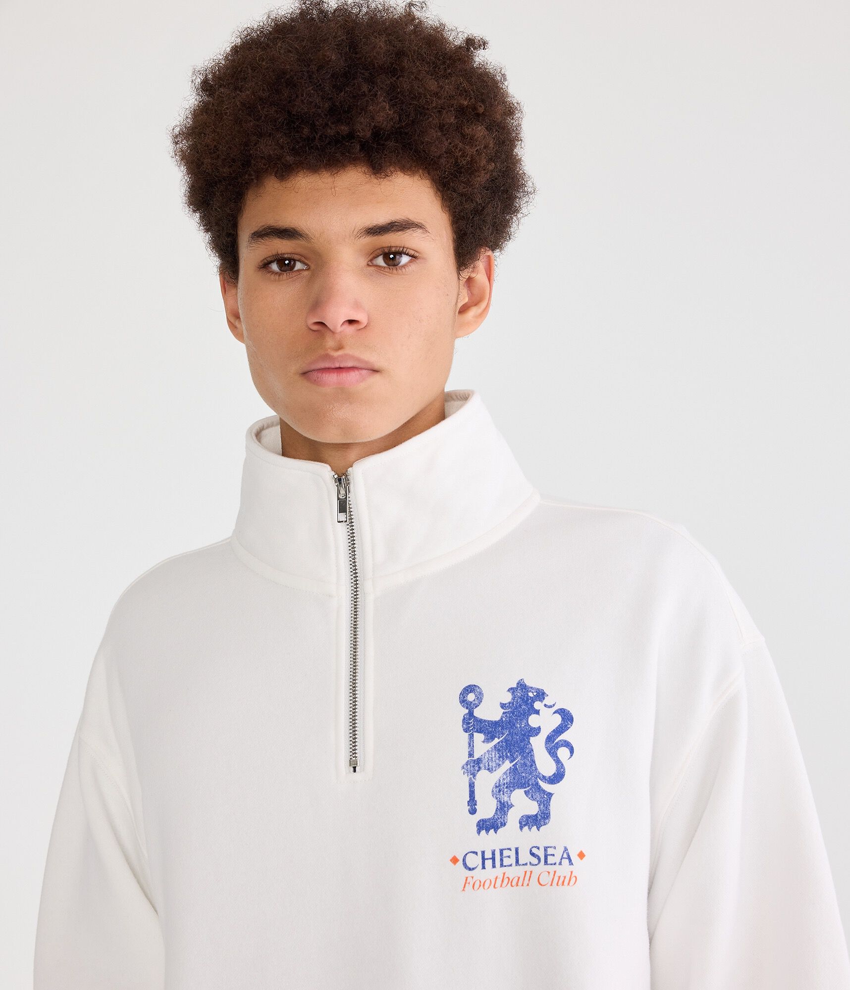 Chelsea FC Quarter-Zip Sweatshirt