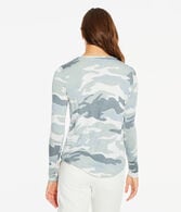Long Sleeve Seriously Soft Camo Crew Tee
