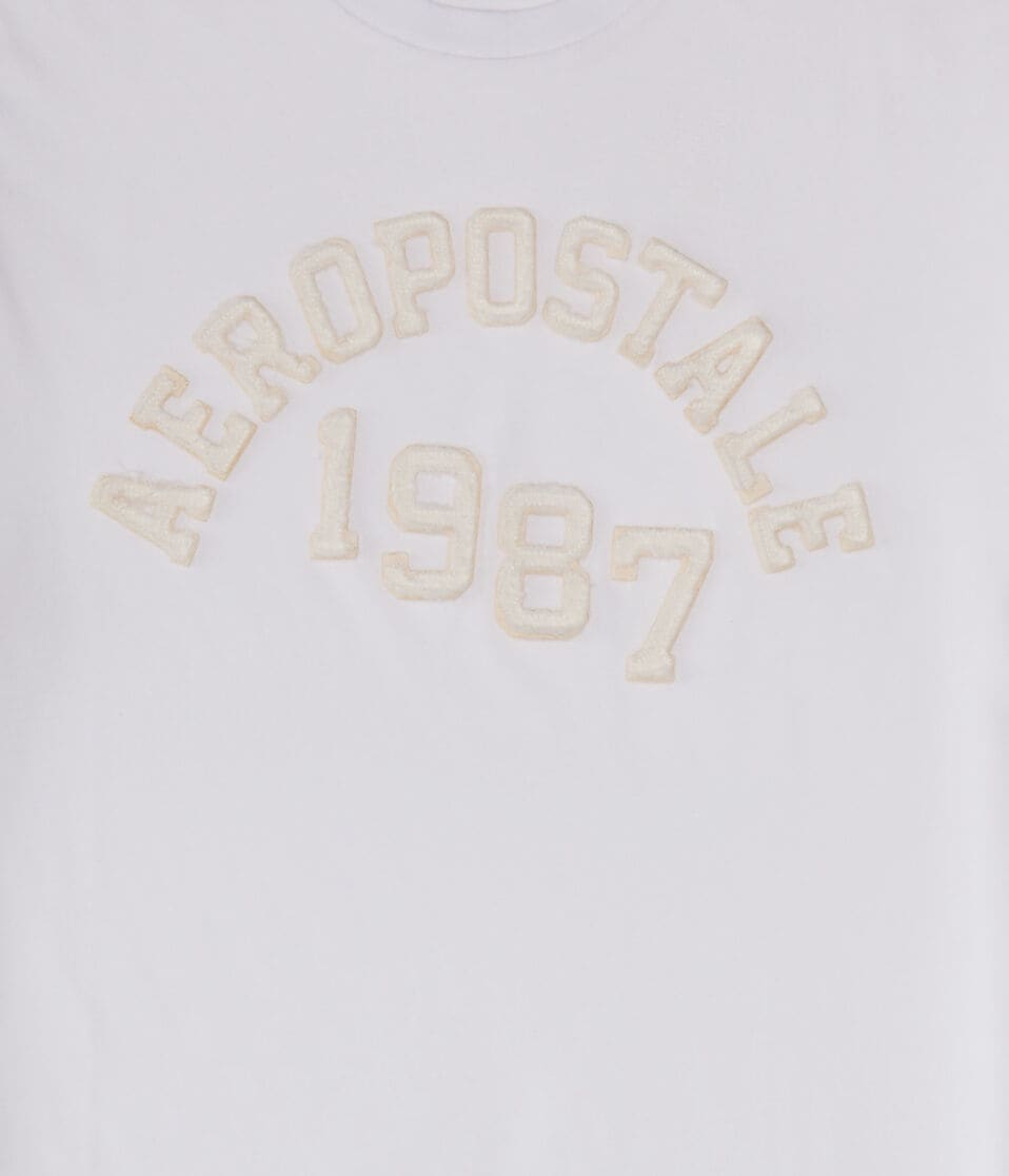 Aeropostale 1987 Arch Appliqué Graphic Tee